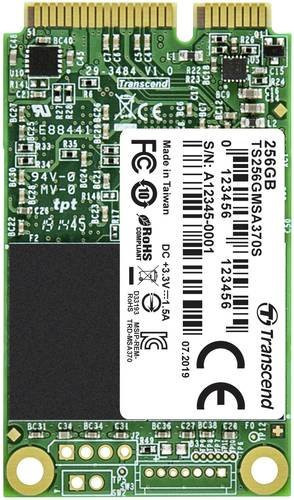 Transcend mSATA SSD 256GB Intern SATA 6 Gb/s Green TS256GMSA370S - Bild 1