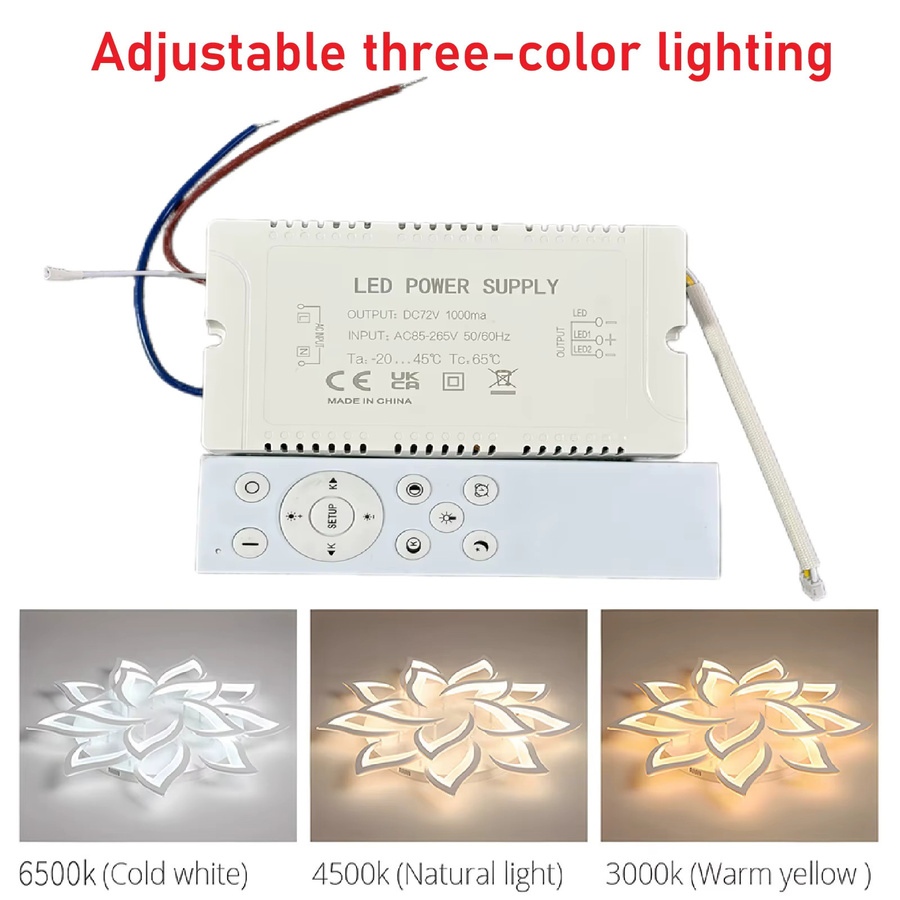 IRALAN LED-Treiber Dimmbarer Smart Home Beleuchtungstransformator in Weiß - Bild 1