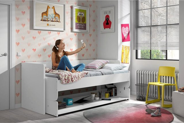 Funktionsbett Denver Hochbett von Vipack B/T: 90 x 200 cm - Bild 1