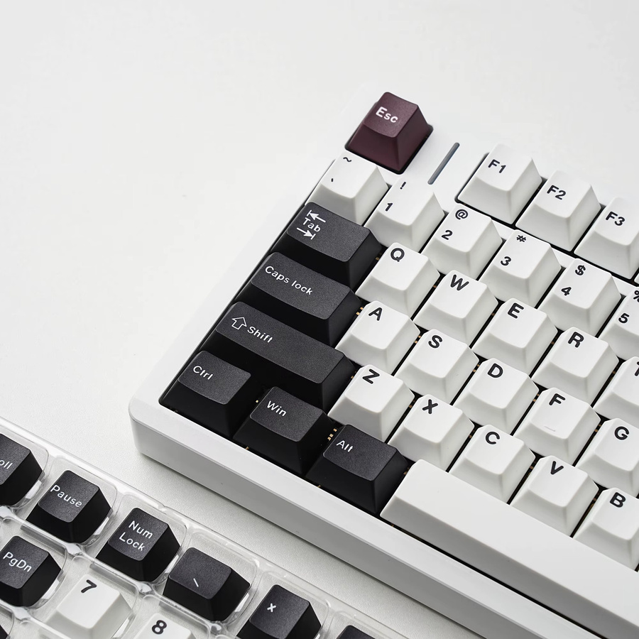 Eagiacme GMK Clone Keycaps für mechanische Tastaturen mit Cherry-Profil und Dye-Sub-PBT in verschiedenen Layouts Deutsch, Französisch, Englisch, Japanisch und Spanisch - Bild 3