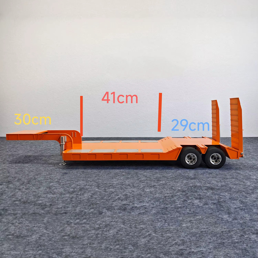 Tamiya 2-Achsen Metall RC Sattelanhänger, 1:14, Zubehör - Bild 2