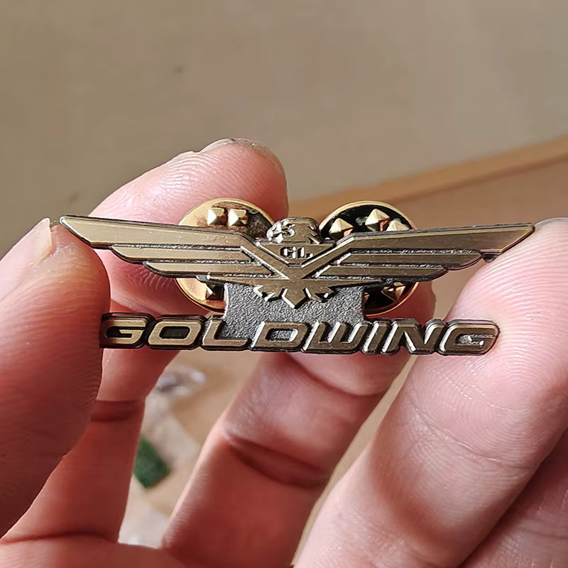 RAF Emaille Pin, Royal Air Force Flügel Brosche, Messing, Unisex - Bild 3
