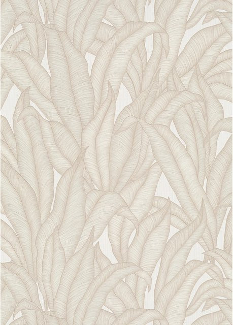 Guido Maria Kretschmer Vliestapete Sansibar in Beige mit floralem Naturdesign - Bild 1