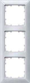 Siemens Indus.Sector 3-fach Rahmen in Aluminium/Silber, B: 22,2 cm - Bild 1