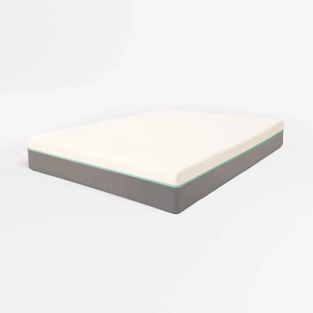 The White Stone Hybrid-Matratze mit Taschenfedern und Memory Foam, Farbe: Weiß, B/T: 120 x 190 cm, Höhe: 25 cm, antibakteriell und mit abnehmbarem Bezug - Bild 1