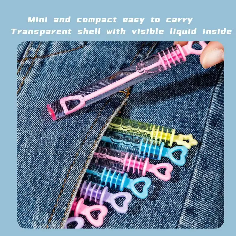 KNYYSECQ Mini Blase Stick, Blasen Spielzeug, Bunt / Mehrfarbig - Bild 2