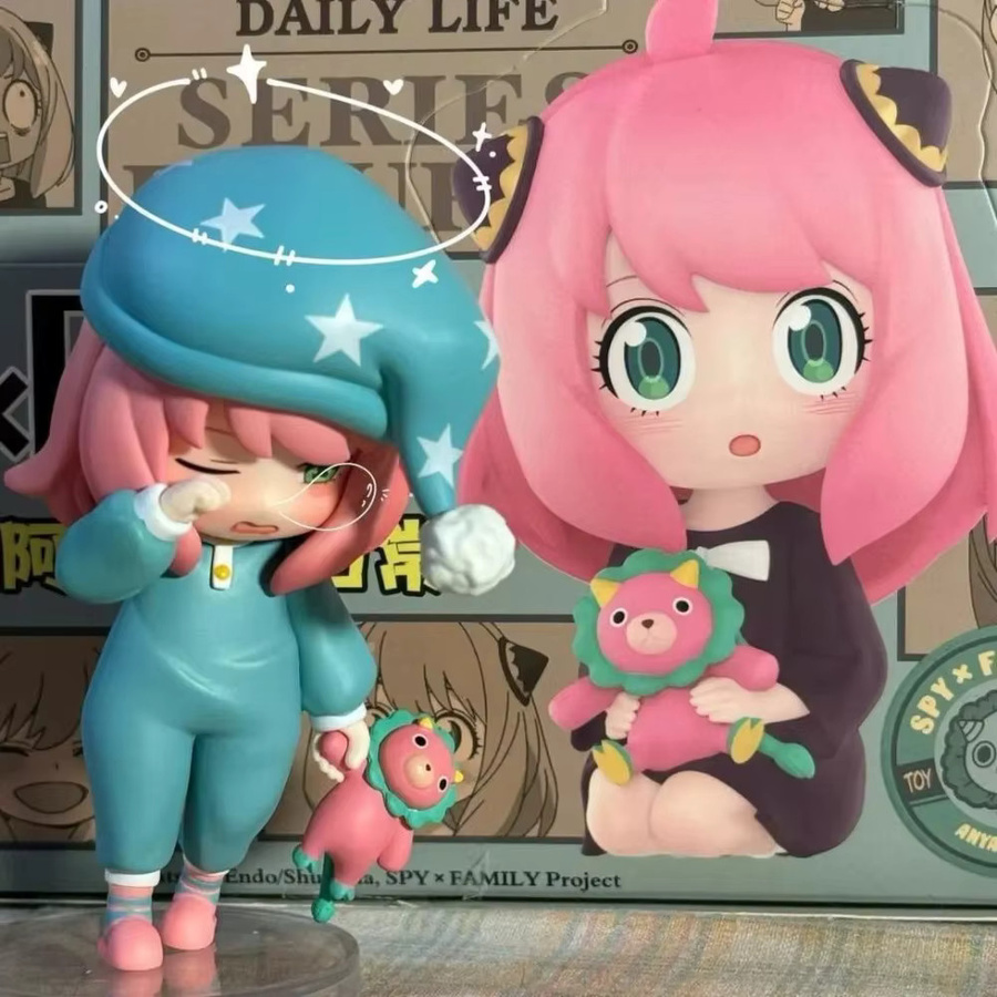 Bandai Spy X Family Anya, Handpuppen, Blindbox-Spielzeug, 1-6 Stück-Set - Bild 2