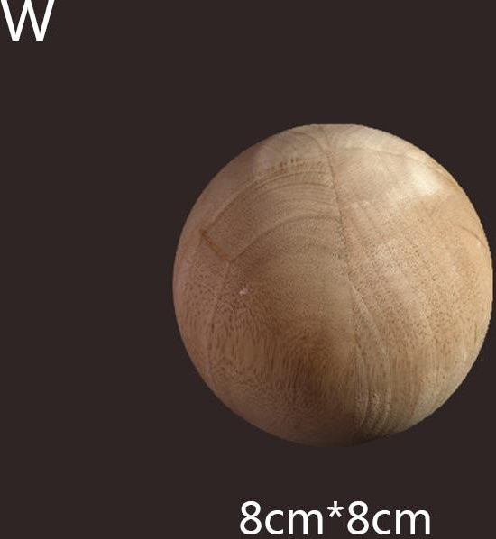 Holzschnitzerei Löwe als dekorative Applikation aus Holz in Braun, Durchmesser: 7,0 cm, Höhe: 24,0 cm - Bild 1