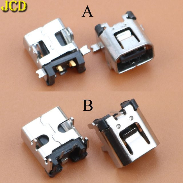 JCD Power Jack Ladeport Buchse Stecker für NDSi XL und NDSi LL in Silber - Bild 1