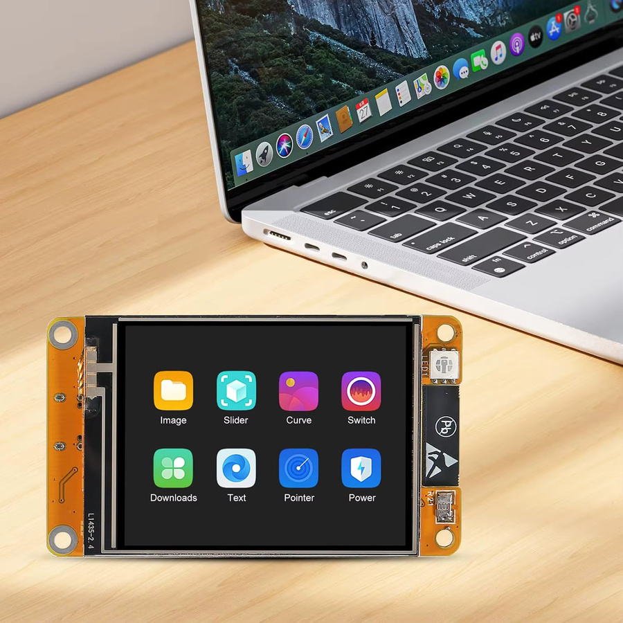 ESP32 LCD TFT-Modul mit 2,4 Zoll Touchscreen und ESP-WROOM-32 Smart Display, Multicolor, Auflösung 240 x 320 Pixel, mit Wi-Fi und Bluetooth - Bild 5
