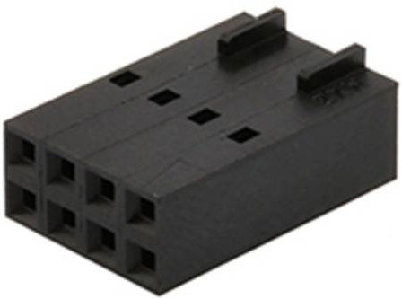 Molex Buchsengehäuse-Kabel Schwarz, 34 Polzahl, Rastermaß: 2.54mm - Bild 1