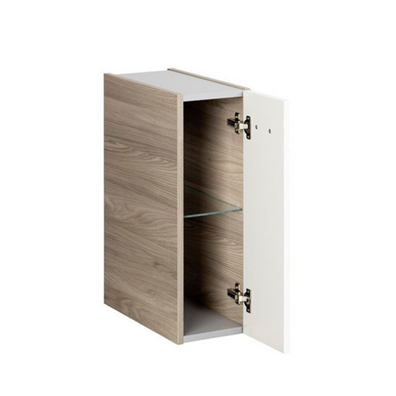 Fackelmann Bad-Unterschrank Luxor in Steinesche und Weiss mit Soft-Close-Türen, B/T/H: 60,3 x 45,0 x 20,0 cm - Bild 2