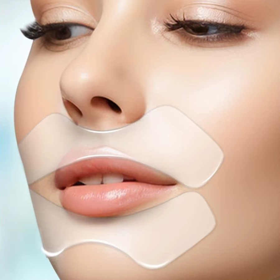 Lippen Falten Glättung Patches, 2 Stück, Transparent, Unisex - Bild 3