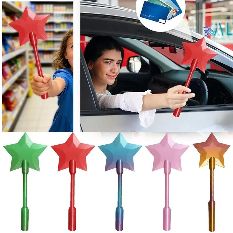 Yiran toy 1 Kartenhalter Zauberstab Sternenstab Bunt / Mehrfarbig - Bild 4