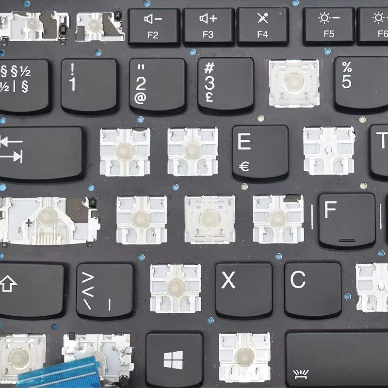 Lenovo Tastatur-Tastenkappen-Scharnier für ThinkPad T490S T495S T14S Gen1 T14S Extreme X1 in Schwarz - Bild 4