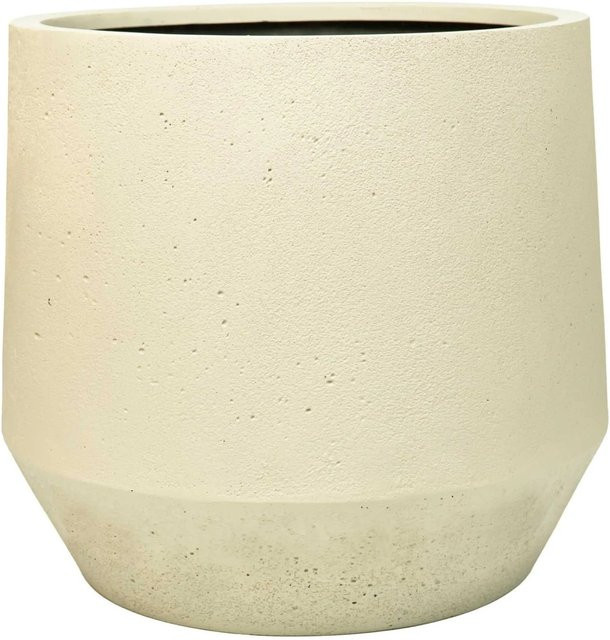 Vivanno Pflanzkübel Nexora in Beige aus Fiberglas, B/T/H: 54 x 54 x 48 cm - Bild 1