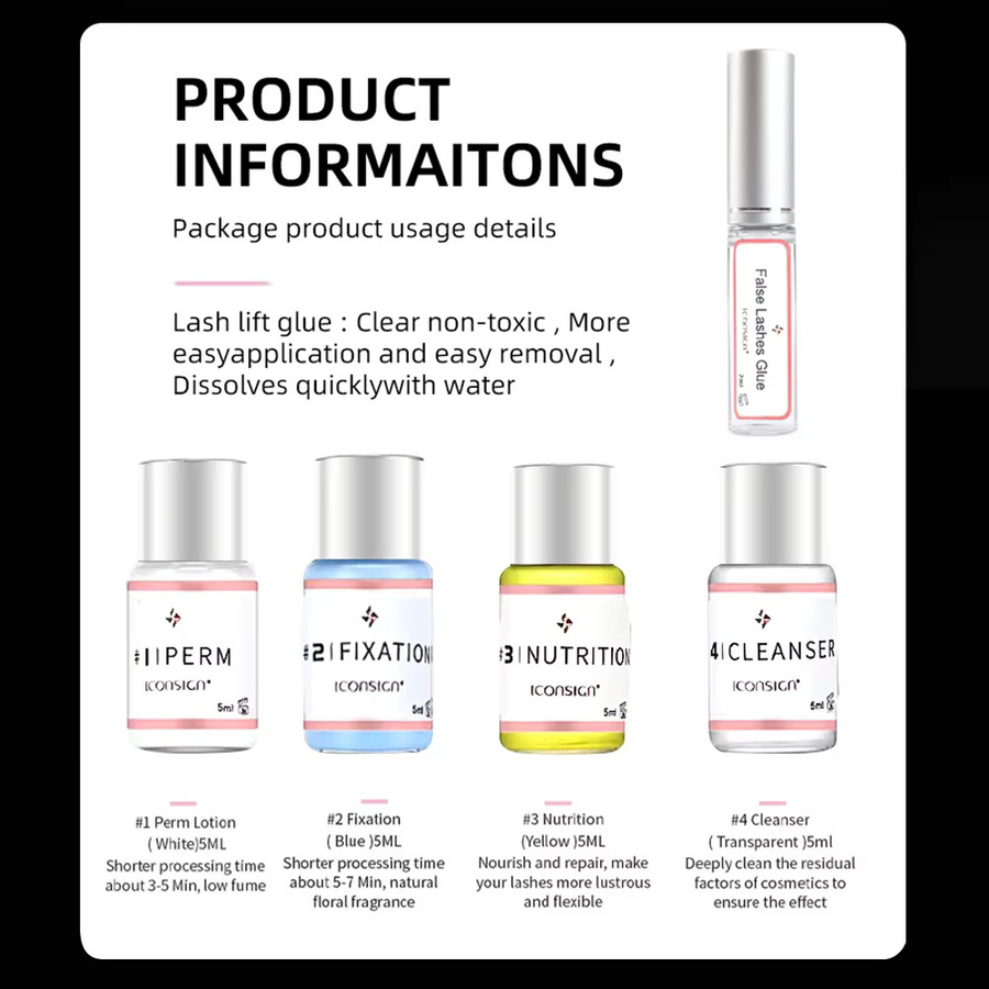 ICONSIGN Lash Lift Kit Upgrade, Unisex - Bild 3