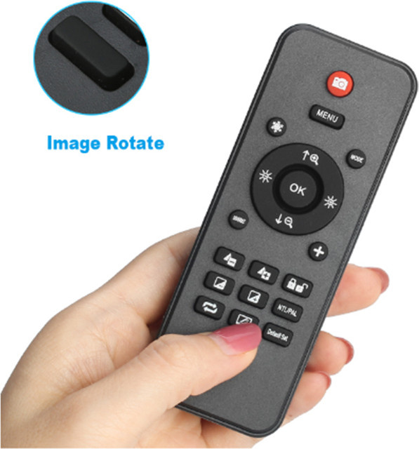 Andonstar Zubehör-Set für Digitalmikroskope AD407 AD208 AD246SM in Schwarz mit USB-C-Kabel und Fernbedienung - Bild 1