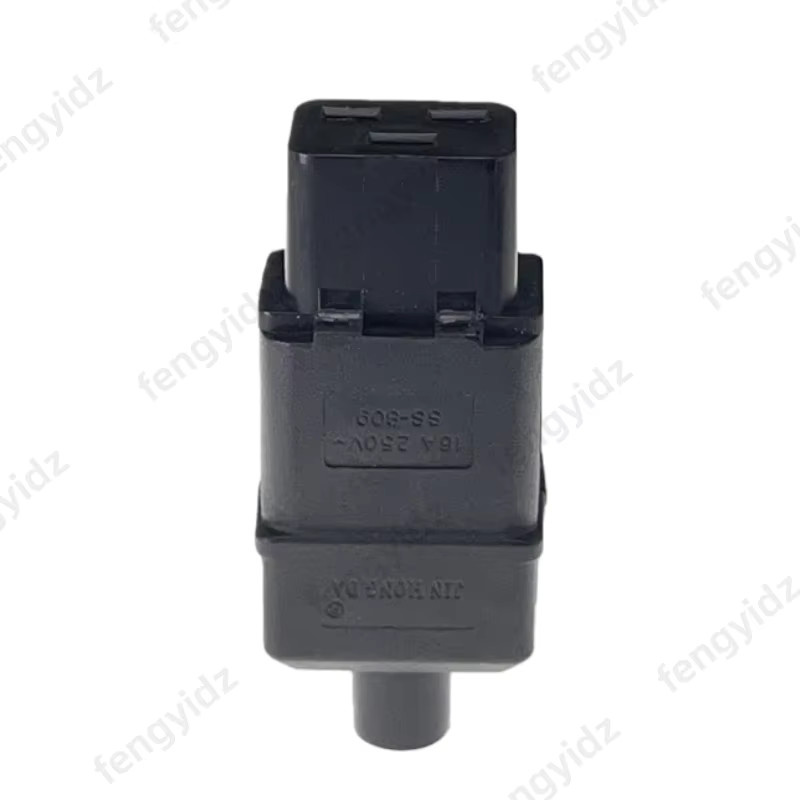 Fengyidz Universeller AC-Stromkabelstecker IEC320 C19 und C20 in Schwarz - Bild 2
