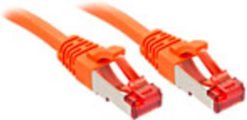 Lindy RJ45 Patchkabel CAT 6 S/FTP Ethernet LAN Orange 30,0 m - Bild 1