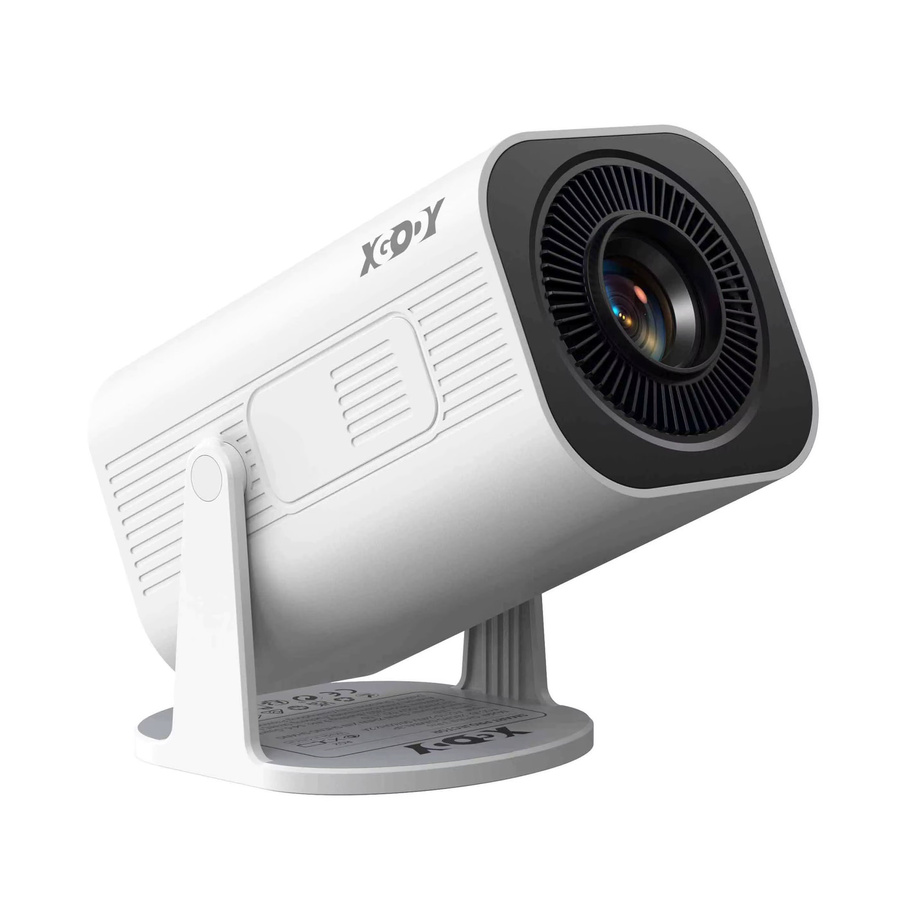 XGODY Gimbal 3 Pro 4K Beamer mit Android, 12.000 Lumen, native HD-Auflösung, Wi-Fi und Bluetooth 5.4, Weiß - Bild 9