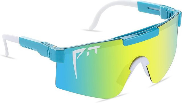 Wucifang Shoes Sportsonnenbrille, Multicolor, Vollrand, Unisex, Kunststoff - Bild 1