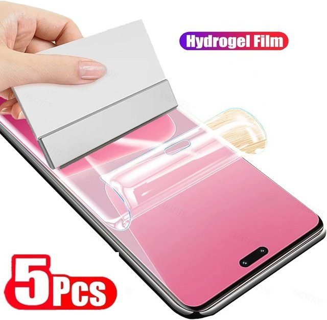 5er-Pack Hydrogel-Displayschutzfolie für Xiaomi 12 Pro, 12X, 11T Pro und Mix 4, transparent - Bild 1