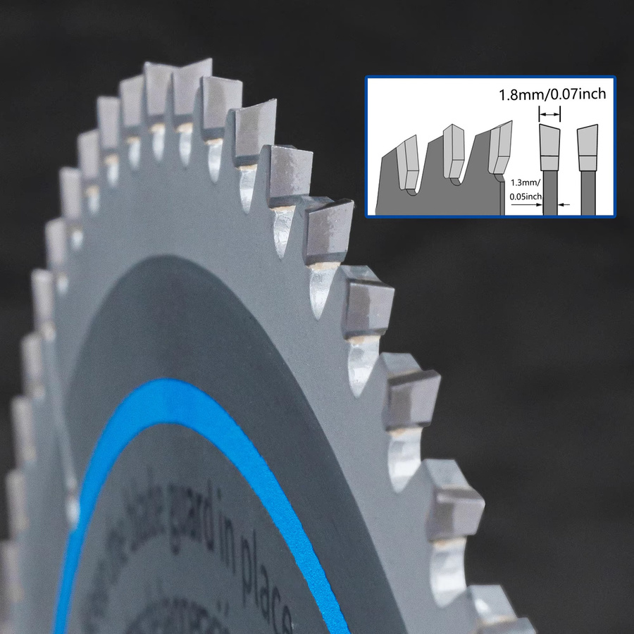 PAYA Kreissägeblatt für Holz, Hartmetallbestückt, 48 Zähne, Farbe: Silber, Durchmesser: 136 mm - Bild 4