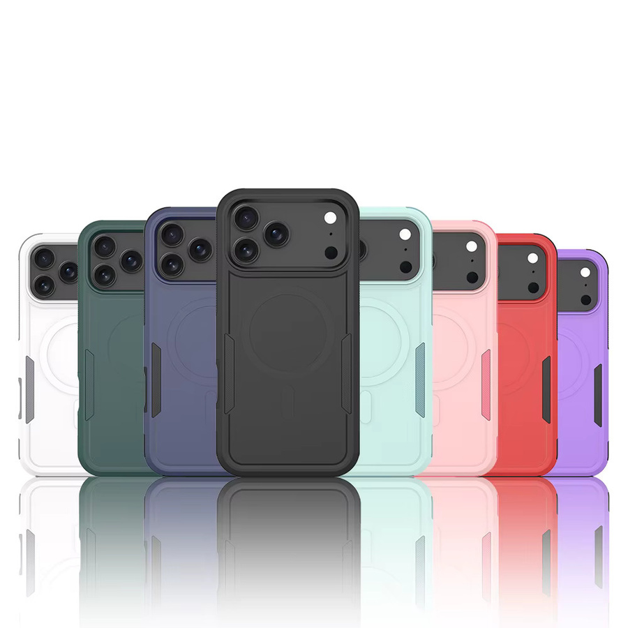 Ott-Box Robuste Panzerhülle mit MagSafe für iPhone 17 Pro Max, 16, 15, 14 Plus und 13 Pro in Schwarz oder Blau - Bild 6