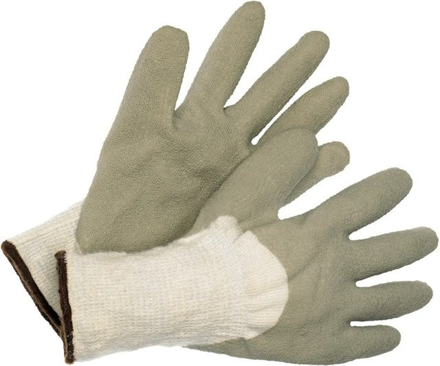 LUX-TOOLS Winterstrickhandschuhe in Grau, Größe XL - Bild 1