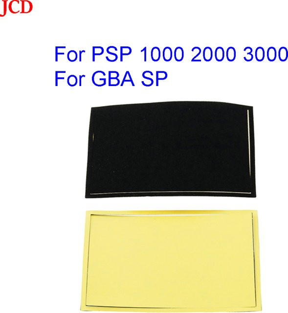 JCD Universal LCD Bildschirm Staubdicht Rahmen für PSP 1000 2000 3000 und GBA SP mit stoßfestem Schwamm - Bild 1