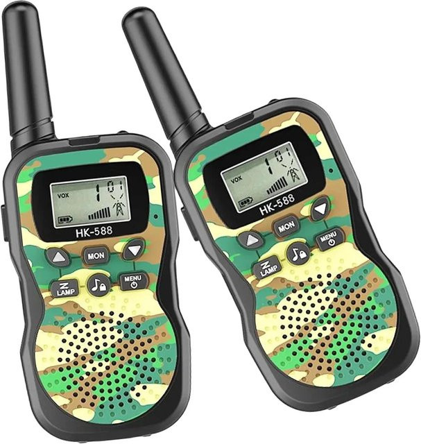 CatXaa Kinder-Mini-Radios Walkie Talkie, 2-teiliges Set, Outdoor-Spielzeug - Bild 1