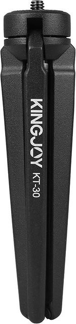KINGJOY Tragbarer Mini-Stativstabilisator aus Aluminiumlegierung in Schwarz - Bild 1