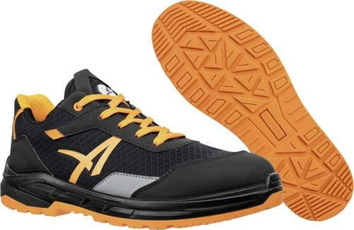 Albatros AXIS ORANGE LOW S1P Sicherheitshalbschuh Schwarz/Orange Größe 48 - Bild 1