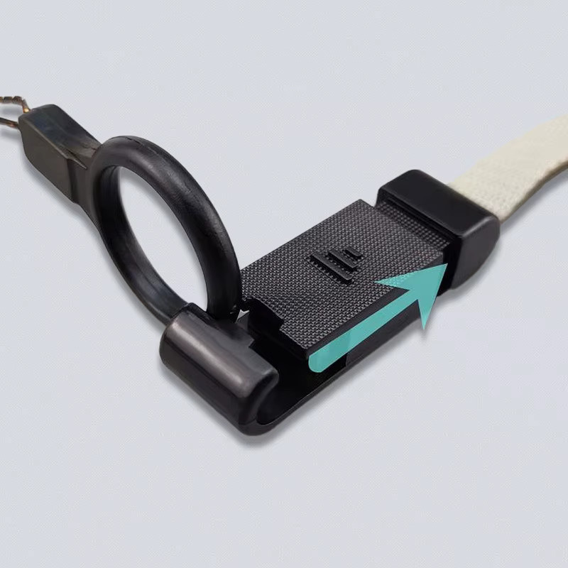 CQXSMAX Universal Handy Lanyard Nackenband in Schwarz als Anti-Loss Riemen für iPhone, Samsung, Xiaomi und Huawei sowie als Schlüsselanhänger - Bild 2
