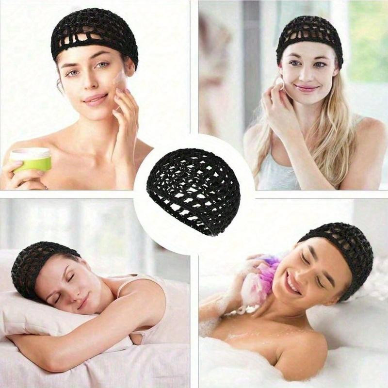 Haarnetz Kappe, Damen, Black, mesh Woven - Bild 4