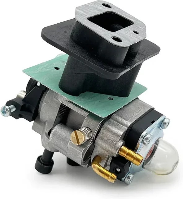 Victopeak Vergaser Set mit Schraube, Ansaugrohr und Dichtung für Grasschneidermotoren 40–5 und 44–5 - Bild 1