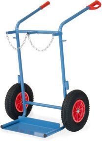 Fetra Stahlflaschenkarre 51012 in Blau mit 150 kg Tragkraft - Bild 1