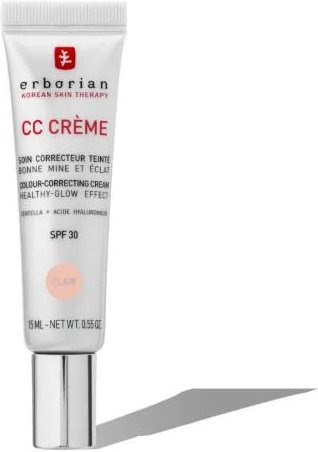 Erborian CC Crème Farbkorrigierende Creme, Clair, 15 ml, LSF 30 - Bild 1