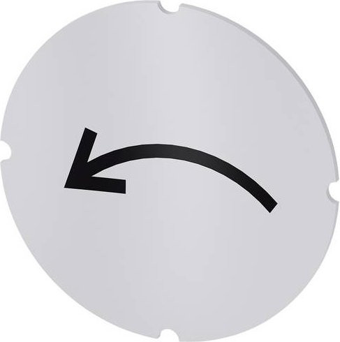Siemens Einlegeschild 10er Set aus Kunststoff in Weiß und Schwarz 3SU1900-0AB71-0QU0 - Bild 1