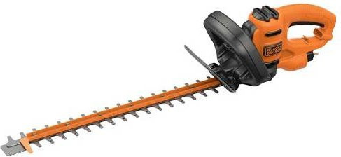 Black & Decker Elektro-Heckenschere BEHTS301 in Orange/Schwarz mit Stahlklingen und 500 mm Schnittlänge - Bild 1