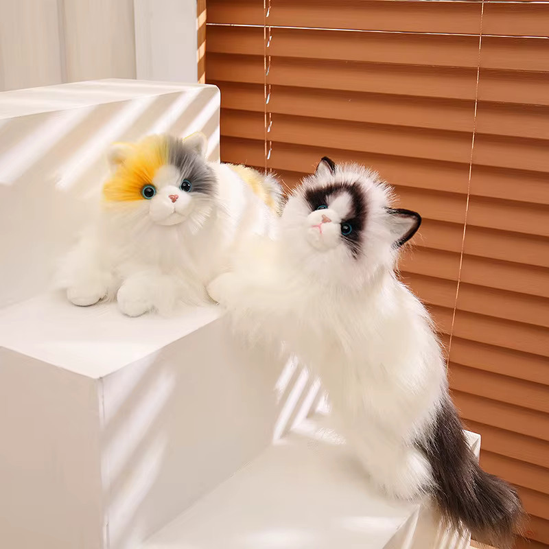 MIAOOWA Ragdoll Katze Plüsch Spielzeug, 50cm, Bunt / Mehrfarbig - Bild 2