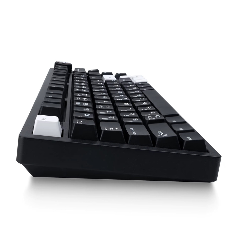 XVX Tastenkappen im Kirschprofil aus PBT in Schwarz und Weiß mit Frontbeschriftung für mechanische Tastaturen und Magnetschalter - Bild 4