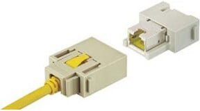 HARTING Modul Einsatz Han RJ45 09140014621 in Grau aus Kunststoff - Bild 1