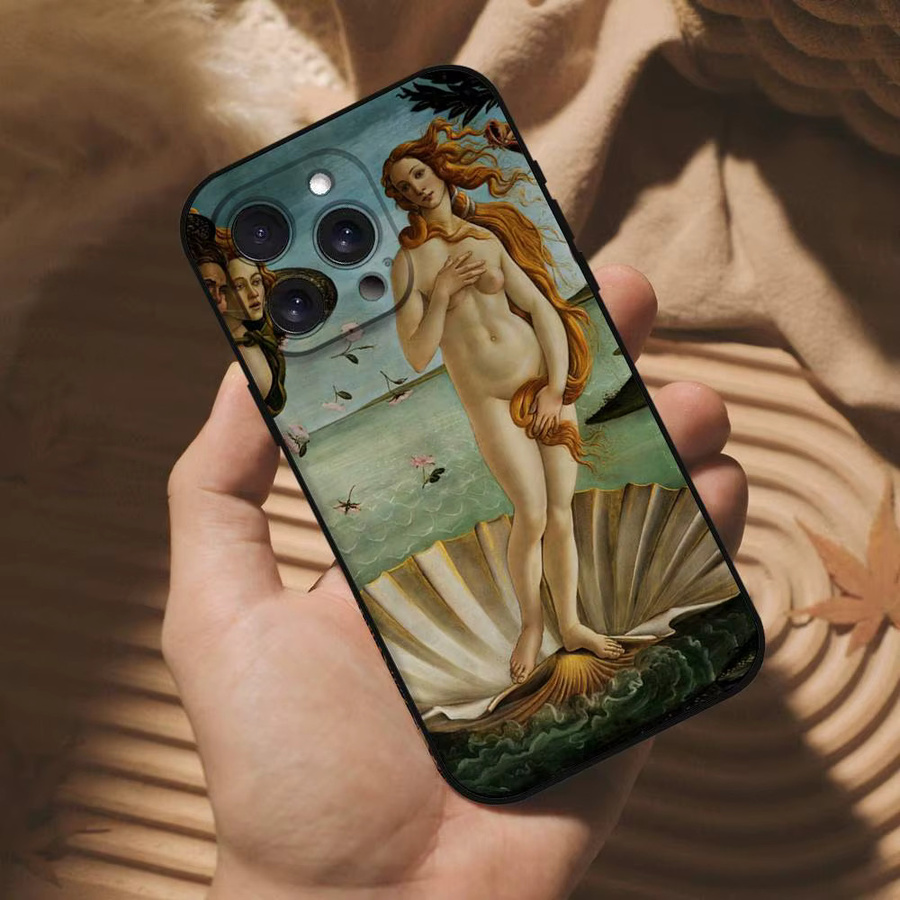 Silikonhülle mit Kunstgemälde Die Geburt der Venus für dein iPhone in Multicolor - Bild 3