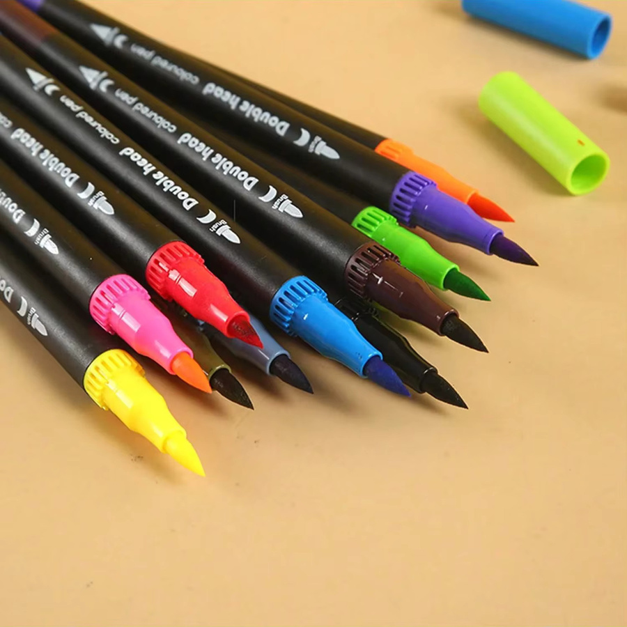 ART WALKER Marker Set mit Dual Tip Pinsel und Feinspitze für Manga und Aquarellmalerei in Multicolour - Bild 4