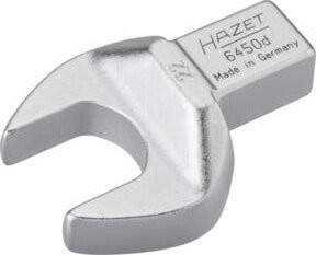 Hazet Einsteck-Maulschlüssel 6450D-22 in Silber mit 22 mm Außen-Sechskant Profil und 14 x 18 mm Einsteck-Vierkant - Bild 1