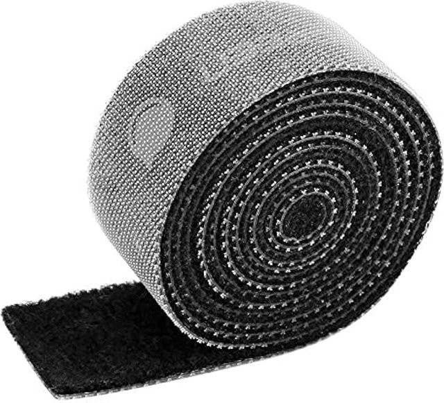 UGREEN Kabelsicherung LP124 mit Klettverschluss, Schwarz, 2m - Bild 1
