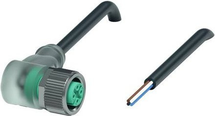 Pepperl+Fuchs 240003-0002 Sensor-Aktor-Steckverbinder konfektioniert, Farbe: Schwarz, Polzahl: 4, Kabellänge: 1 m - Bild 1
