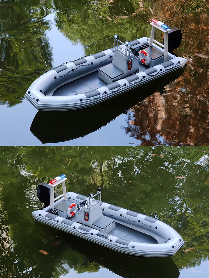 AT 99 MODEL RC Schlauchboot, ferngesteuert, 1:9, mit Lichtern - Bild 6